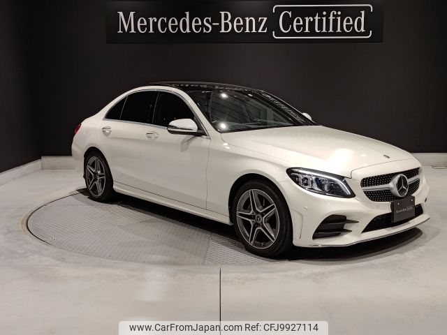 mercedes-benz c-class 2019 -MERCEDES-BENZ--Benz C Class LDA-205014--WDD2050142R490747---MERCEDES-BENZ--Benz C Class LDA-205014--WDD2050142R490747- image 1