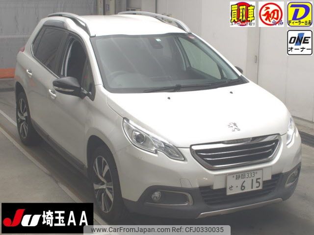 peugeot 2008 2016 -PEUGEOT 【静岡 333ｾ615】--Peugeot 2008 A94HN01-GY010906---PEUGEOT 【静岡 333ｾ615】--Peugeot 2008 A94HN01-GY010906- image 1