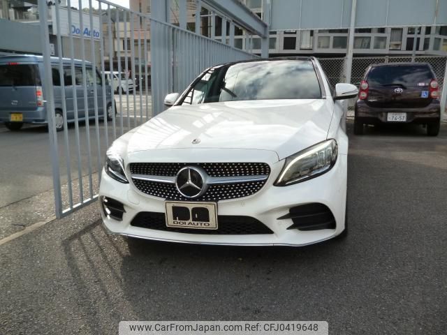 mercedes-benz c-class 2019 quick_quick_5AA-205077_WDD2050772R475138 image 1