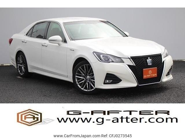 toyota crown 2015 -TOYOTA--Crown DAA-AWS210--AWS210-6101161---TOYOTA--Crown DAA-AWS210--AWS210-6101161- image 1