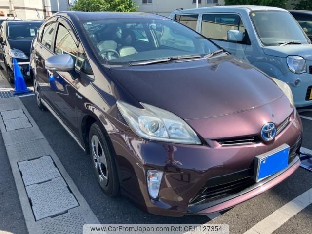 toyota prius 2013 -TOYOTA--Prius DAA-ZVW30--ZVW30-1670225---TOYOTA--Prius DAA-ZVW30--ZVW30-1670225- image 1
