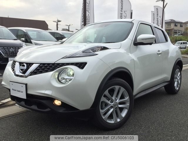 nissan juke 2020 -NISSAN--Juke DBA-YF15--YF15-605***---NISSAN--Juke DBA-YF15--YF15-605***- image 1