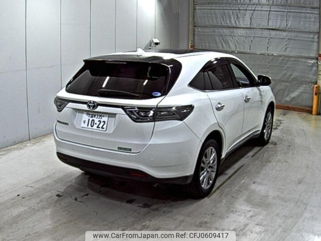 toyota harrier 2017 -TOYOTA 【久留米 335り1022】--Harrier ZSU60W--ZSU60-0116142---TOYOTA 【久留米 335り1022】--Harrier ZSU60W--ZSU60-0116142- image 2