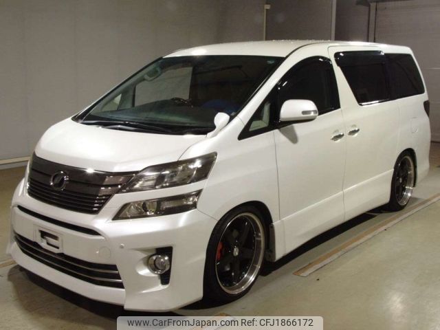 toyota vellfire 2012 CFJ1866172 image 1