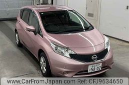 nissan note 2016 -NISSAN 【高崎 500ノ5802】--Note E12-497136---NISSAN 【高崎 500ノ5802】--Note E12-497136-