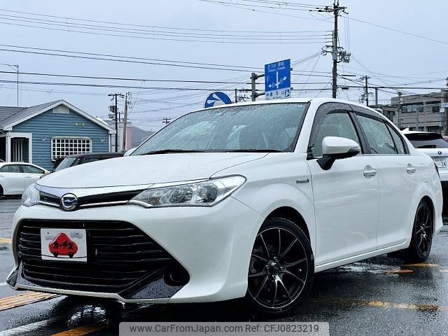 toyota corolla-axio 2015 -TOYOTA--Corolla Axio DAA-NKE165--NKE165-7123037---TOYOTA--Corolla Axio DAA-NKE165--NKE165-7123037- image 1