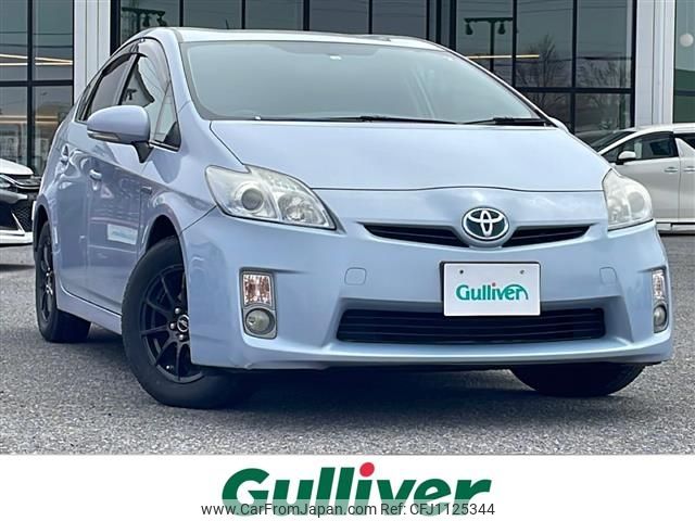 toyota prius 2010 -TOYOTA--Prius DAA-ZVW30--ZVW30-5099676---TOYOTA--Prius DAA-ZVW30--ZVW30-5099676- image 1