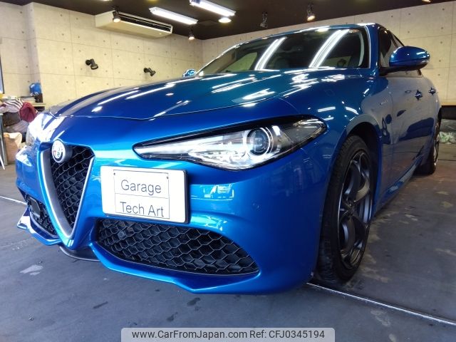 alfa-romeo giulia 2018 -ALFA ROMEO--Alfa Romeo Giulia ABA-95220--ZAREAENN9J7577449---ALFA ROMEO--Alfa Romeo Giulia ABA-95220--ZAREAENN9J7577449- image 1