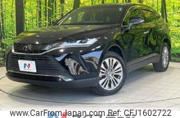toyota harrier 2022 CFJ1602722