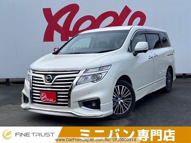 nissan elgrand 2014 -NISSAN--Elgrand DBA-TE52--TE52-074566---NISSAN--Elgrand DBA-TE52--TE52-074566- image 1