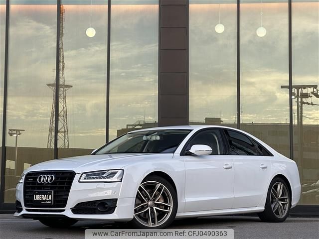 audi a8 2017 -AUDI--Audi A8 DBA-4HCREF--WAUZZZ4H5HN010861---AUDI--Audi A8 DBA-4HCREF--WAUZZZ4H5HN010861- image 1