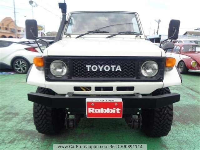 toyota land-cruiser 1996 -TOYOTA 【三河 100ｾ8971】--Land Cruiser KC-HZJ73Vｶｲ--HZJ730006076---TOYOTA 【三河 100ｾ8971】--Land Cruiser KC-HZJ73Vｶｲ--HZJ730006076- image 2