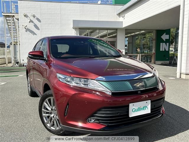 toyota harrier 2018 -TOYOTA--Harrier DBA-ZSU65W--ZSU65-0032956---TOYOTA--Harrier DBA-ZSU65W--ZSU65-0032956- image 1