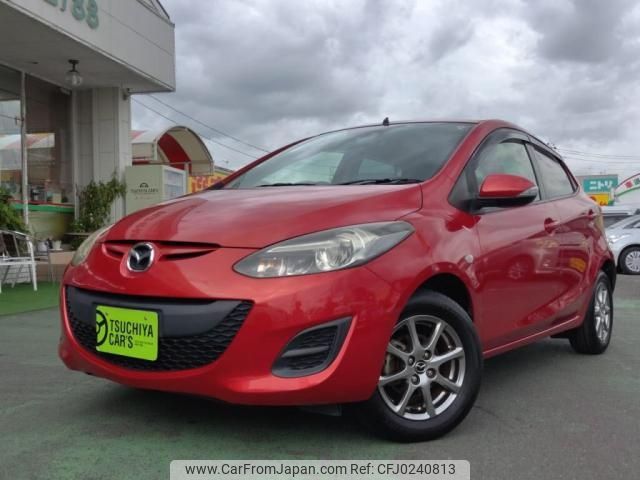 mazda demio 2013 -MAZDA--Demio DBA-DEJFS--DEJFS-154305---MAZDA--Demio DBA-DEJFS--DEJFS-154305- image 1