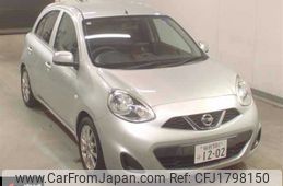 nissan march 2017 CFJ1798150