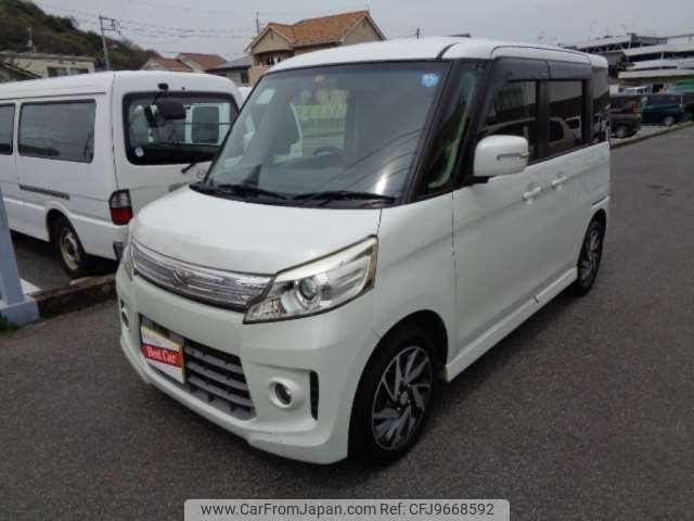 suzuki spacia 2013 -SUZUKI 【福山 581ｹ2124】--Spacia DBA-MK32S--MK32S-841173---SUZUKI 【福山 581ｹ2124】--Spacia DBA-MK32S--MK32S-841173- image 1