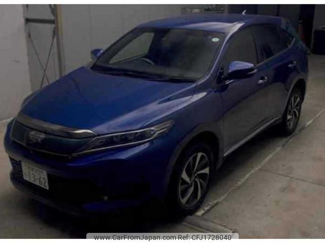 toyota harrier 2017 CFJ1728040 image 1
