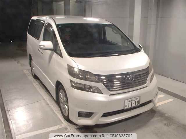 toyota vellfire 2008 -TOYOTA 【福島 333ﾒ1118】--Vellfire ANH25W-8003291---TOYOTA 【福島 333ﾒ1118】--Vellfire ANH25W-8003291- image 1