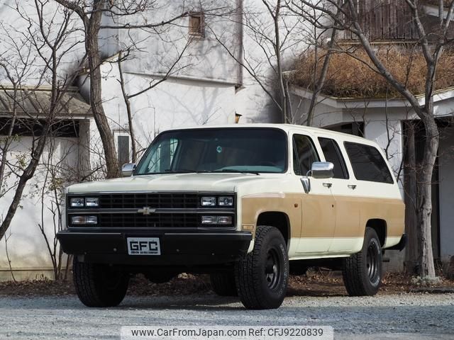 chevrolet suburban 1989 -GM--Chevrolet Suburban 不明--IGNEV16K8KF173732---GM--Chevrolet Suburban 不明--IGNEV16K8KF173732- image 1