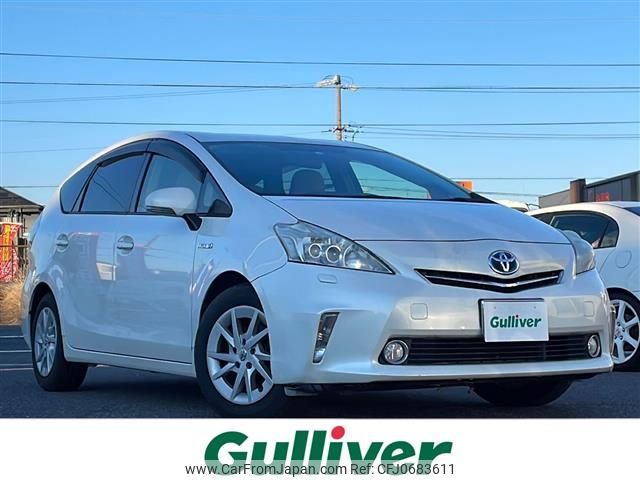 toyota prius-α 2012 -TOYOTA--Prius α DAA-ZVW41W--ZVW41-3126607---TOYOTA--Prius α DAA-ZVW41W--ZVW41-3126607- image 1