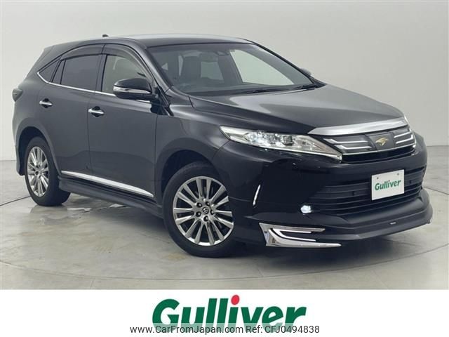 toyota harrier 2017 -TOYOTA--Harrier DBA-ZSU60W--ZSU60-0131385---TOYOTA--Harrier DBA-ZSU60W--ZSU60-0131385- image 1