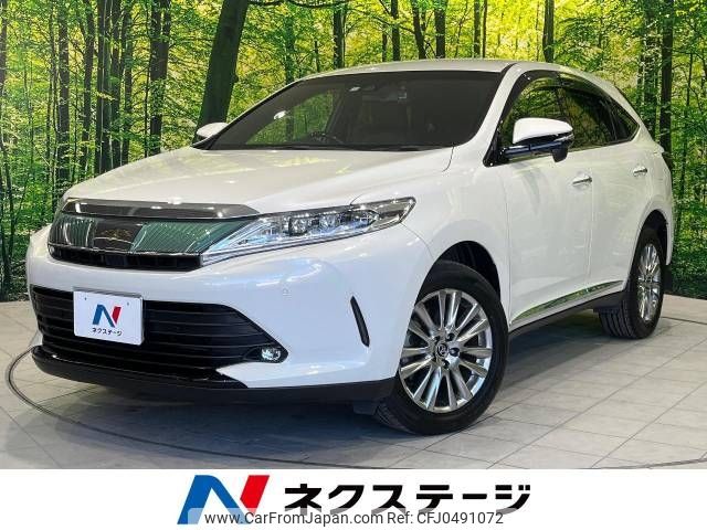 toyota harrier 2017 -TOYOTA--Harrier DBA-ZSU60W--ZSU60-0136927---TOYOTA--Harrier DBA-ZSU60W--ZSU60-0136927- image 1