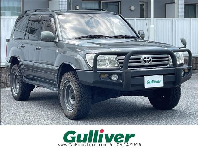 toyota land-cruiser-wagon 1998 -TOYOTA--Land Cruiser Wagon GF-UZJ100W--UZJ100-0005477---TOYOTA--Land Cruiser Wagon GF-UZJ100W--UZJ100-0005477- image 1