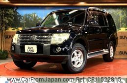 mitsubishi pajero 2009 CFJ1522815