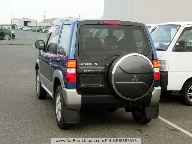 mitsubishi pajero-mini 1998 CFJ8357613 image 2