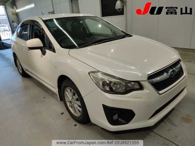 subaru impreza-g4 2012 -SUBARU--Impreza G4 GJ2--GJ2-002957---SUBARU--Impreza G4 GJ2--GJ2-002957- image 1