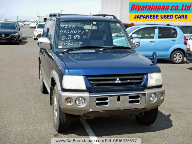 mitsubishi pajero-mini 2002 No.13220 image 1