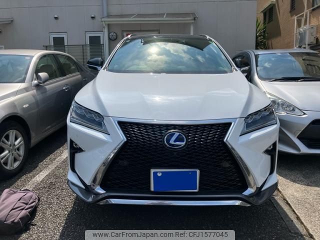 lexus rx 2015 CFJ1577045 image 1