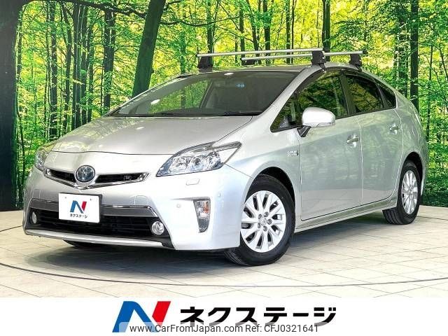 toyota prius-phv 2014 -TOYOTA--Prius PHV DLA-ZVW35--ZVW35-3065295---TOYOTA--Prius PHV DLA-ZVW35--ZVW35-3065295- image 1