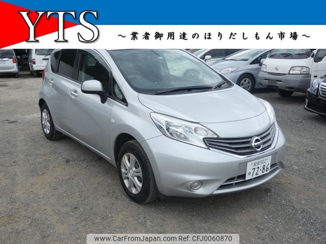 nissan note 2012 -NISSAN--Note DBA-E12--E12-016881---NISSAN--Note DBA-E12--E12-016881- image 1