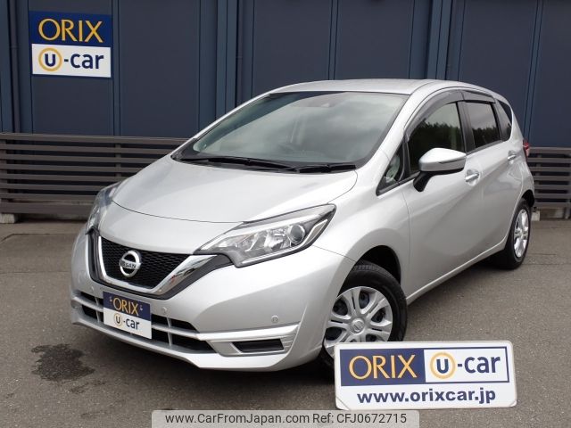 nissan note 2019 -NISSAN--Note DBA-E12--E12-637344---NISSAN--Note DBA-E12--E12-637344- image 1