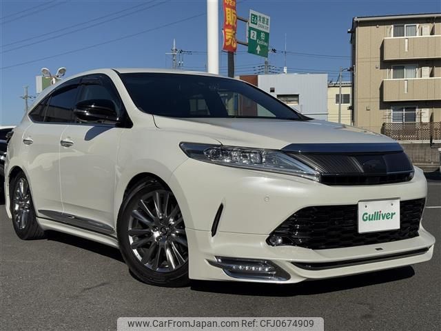 toyota harrier 2018 -TOYOTA--Harrier DBA-ZSU60W--ZSU60-0141259---TOYOTA--Harrier DBA-ZSU60W--ZSU60-0141259- image 1