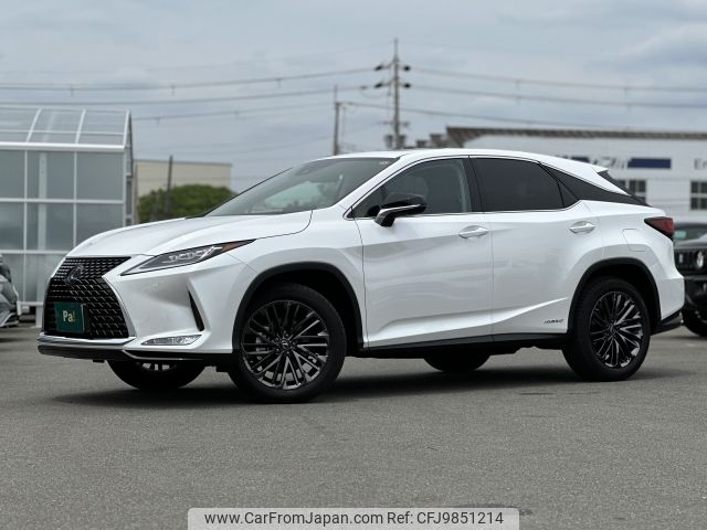 lexus rx 2022 -LEXUS--Lexus RX 6AA-GYL20W--GYL20-0016804---LEXUS--Lexus RX 6AA-GYL20W--GYL20-0016804- image 1