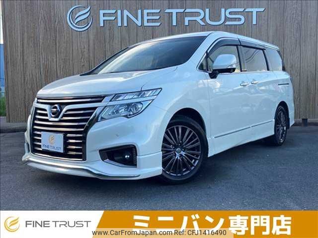 nissan elgrand 2017 -NISSAN--Elgrand DBA-TE52--TE52-092836---NISSAN--Elgrand DBA-TE52--TE52-092836- image 1