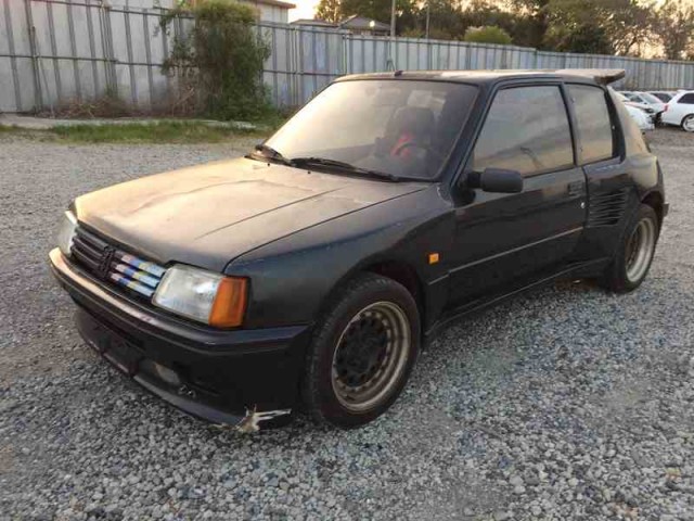 1989 Peugeot 205 Convertible VF320 - Car Price $3,491