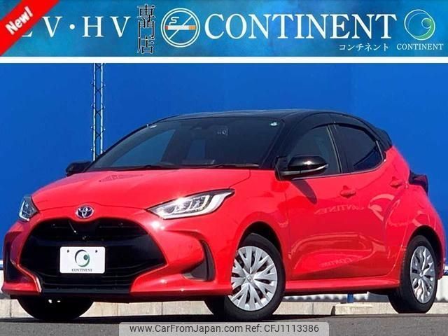 toyota yaris 2021 -TOYOTA--Yaris MXPH10--MXPH10-2083465---TOYOTA--Yaris MXPH10--MXPH10-2083465- image 1