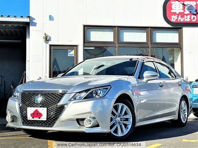 toyota crown 2014 -TOYOTA--Crown DAA-AWS210--AWS210-6066922---TOYOTA--Crown DAA-AWS210--AWS210-6066922- image 1