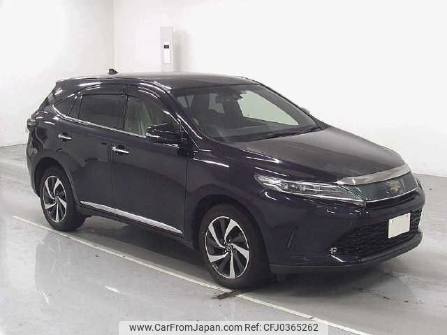 toyota harrier 2018 -TOYOTA--Harrier ASU65W-0001861---TOYOTA--Harrier ASU65W-0001861- image 1