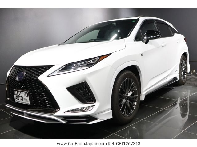 lexus rx 2021 -LEXUS--Lexus RX 6AA-GYL25W--GYL25-0024077---LEXUS--Lexus RX 6AA-GYL25W--GYL25-0024077- image 1