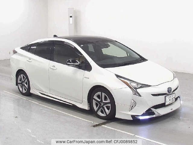 toyota prius 2018 -TOYOTA 【広島 334ﾉ907】--Prius ZVW50--8086871---TOYOTA 【広島 334ﾉ907】--Prius ZVW50--8086871- image 1