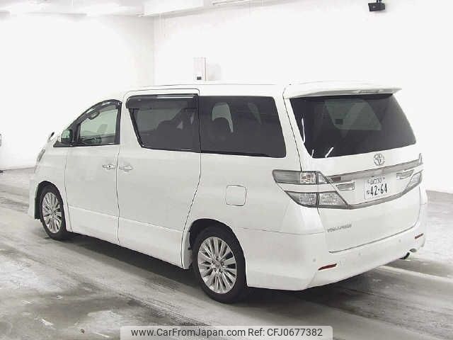 toyota vellfire 2012 -TOYOTA 【山口 301ﾈ4264】--Vellfire ANH20W-8212189---TOYOTA 【山口 301ﾈ4264】--Vellfire ANH20W-8212189- image 2