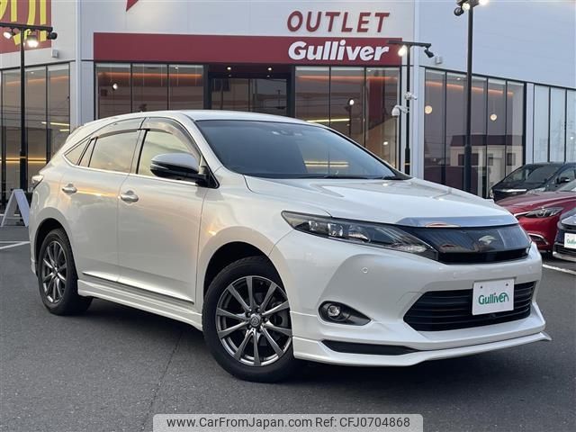 toyota harrier 2016 -TOYOTA--Harrier DBA-ZSU60W--ZSU60-0079877---TOYOTA--Harrier DBA-ZSU60W--ZSU60-0079877- image 1