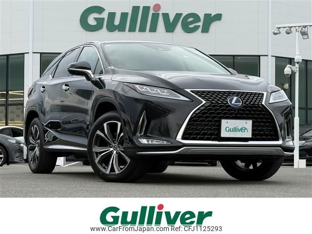 lexus rx 2021 -LEXUS--Lexus RX 6AA-GYL25W--GYL25-0024985---LEXUS--Lexus RX 6AA-GYL25W--GYL25-0024985- image 1
