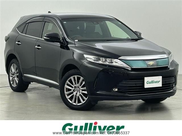 toyota harrier 2017 -TOYOTA--Harrier DBA-ZSU60W--ZSU60-0127384---TOYOTA--Harrier DBA-ZSU60W--ZSU60-0127384- image 1