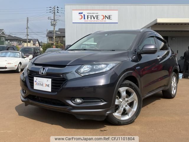 honda vezel 2014 -HONDA--VEZEL DAA-RU4--RU4-1008145---HONDA--VEZEL DAA-RU4--RU4-1008145- image 1