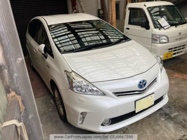 toyota prius-α 2014 -TOYOTA--Prius α DAA-ZVW41W--ZVW41-0009998---TOYOTA--Prius α DAA-ZVW41W--ZVW41-0009998- image 2